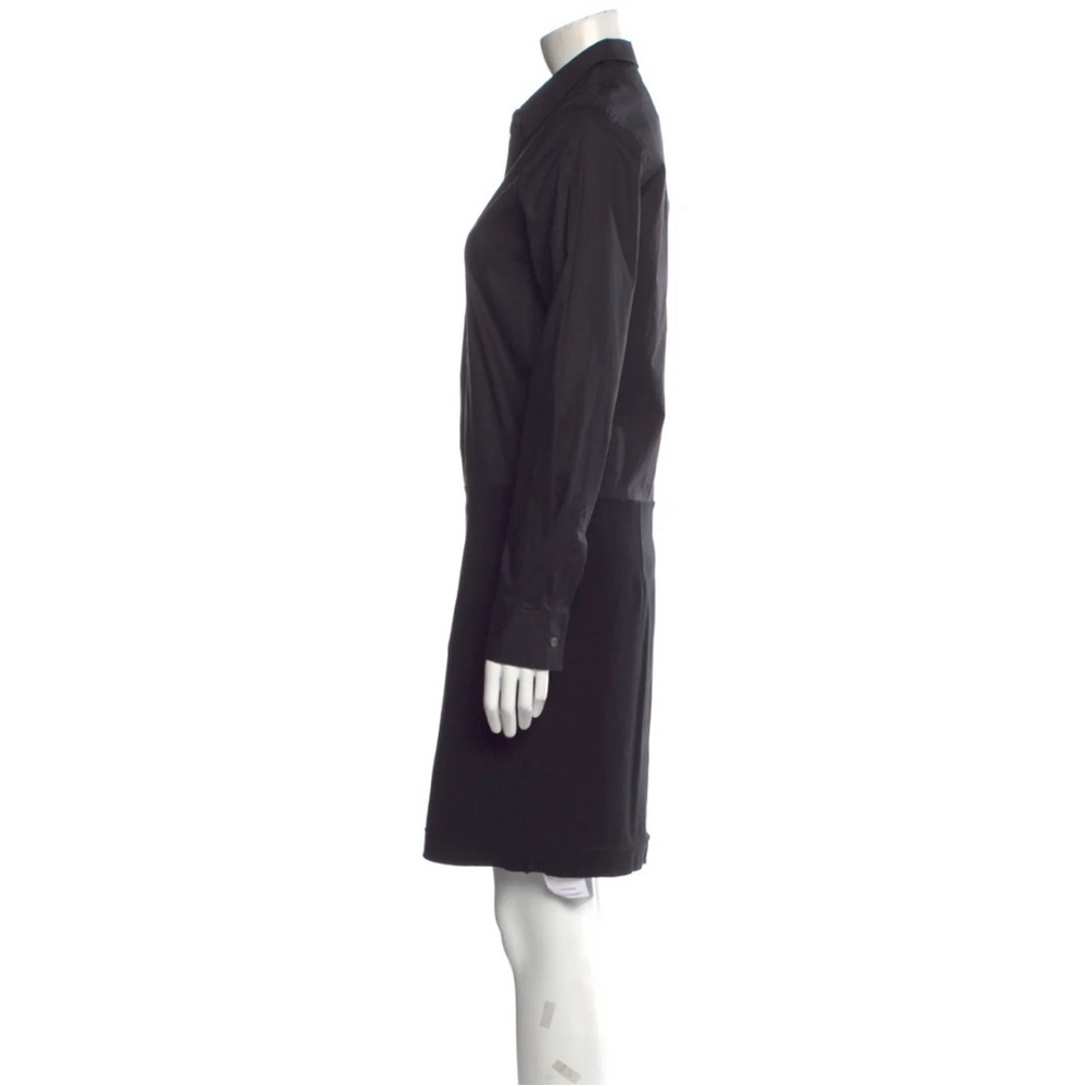 Theory Dress Shirtdress Black - Picture 4 of 10